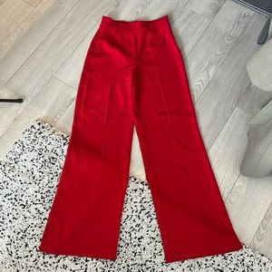 ZARA RED BUSINESS PANT
